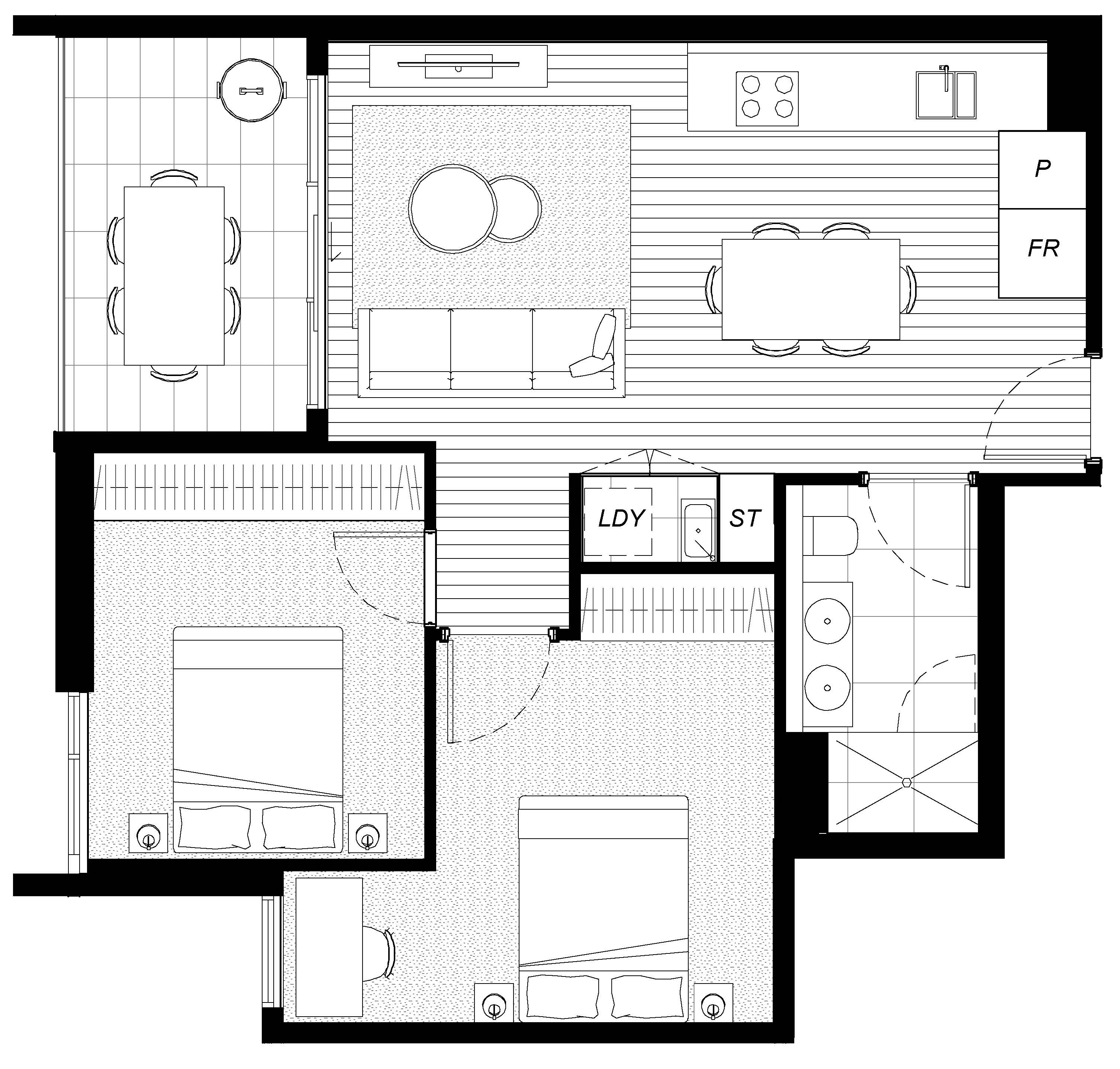 Merri Central 3 4 M